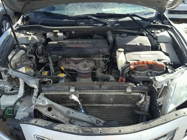 4T1BB46K18U039196 - 2008 TOYOTA CAMRY HYBR GRAY photo 7