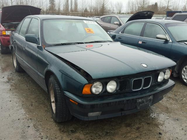 WBAHD1318NBF12991 - 1992 BMW 535 I GREEN photo 1