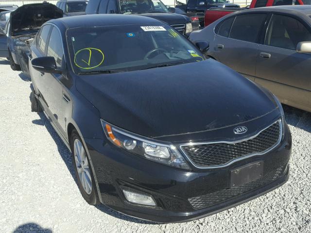 5XXGN4A7XFG391507 - 2015 KIA OPTIMA EX BLACK photo 1