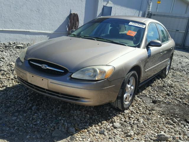 1FAFP55243A179435 - 2003 FORD TAURUS SES TAN photo 2