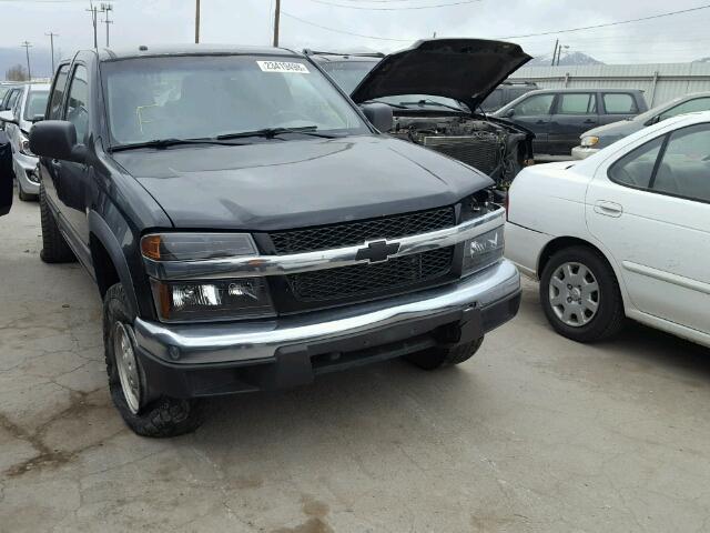 1GCDT136868191496 - 2006 CHEVROLET COLORADO BLACK photo 1