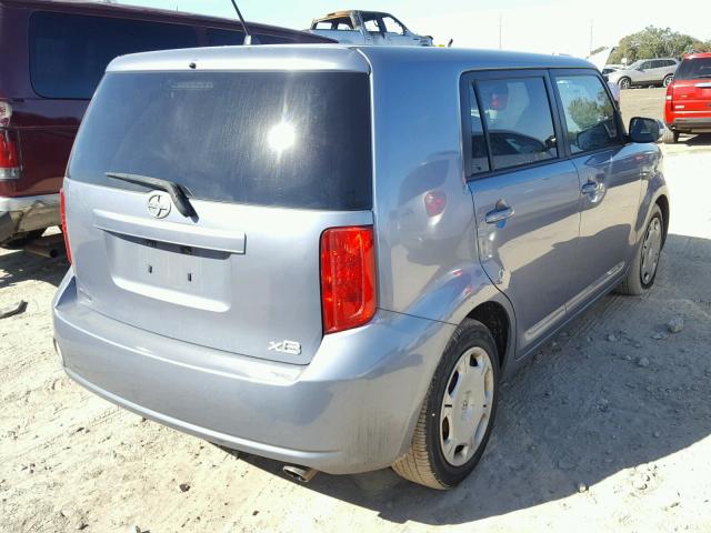 JTLKE50E391073510 - 2009 TOYOTA SCION XB ლურჯი ფოტო 4