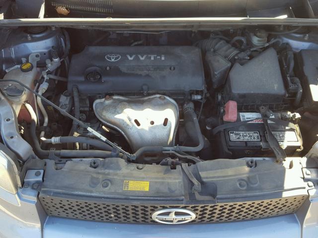JTLKE50E391073510 - 2009 TOYOTA SCION XB ლურჯი ფოტო 7
