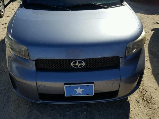 JTLKE50E391073510 - 2009 TOYOTA SCION XB ლურჯი ფოტო 9