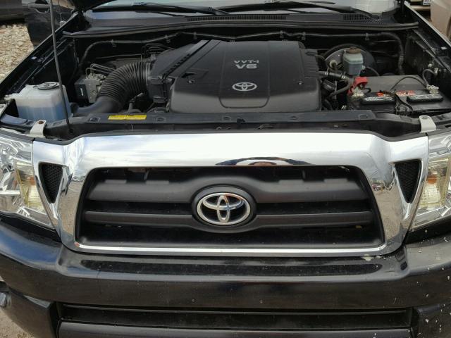 5TELU42NX7Z322351 - 2007 TOYOTA TACOMA DOU BLACK photo 7