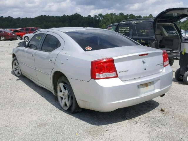 2B3CA3CV8AH311919 - 2010 DODGE CHARGER SX SILVER photo 3