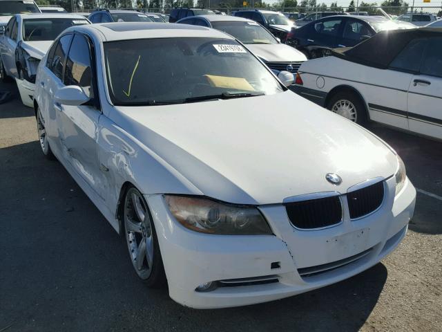 WBAVB73598KY62971 - 2008 BMW 335 I WHITE photo 1