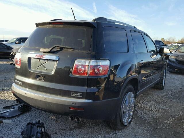 1GKLRMED6AJ256665 - 2010 GMC ACADIA SLT BLACK photo 4