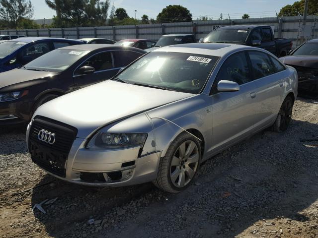 WAUDH74F87N079171 - 2007 AUDI A6 3.2 QUA SILVER photo 2