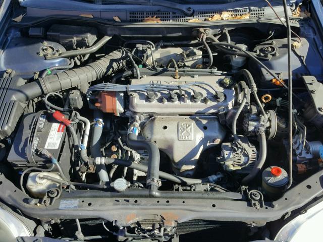 1HGCG56602A141716 - 2002 HONDA ACCORD EX BLUE photo 7