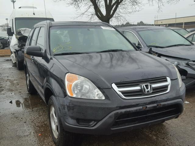 JHLRD78443C014162 - 2003 HONDA CR-V LX BLACK photo 1