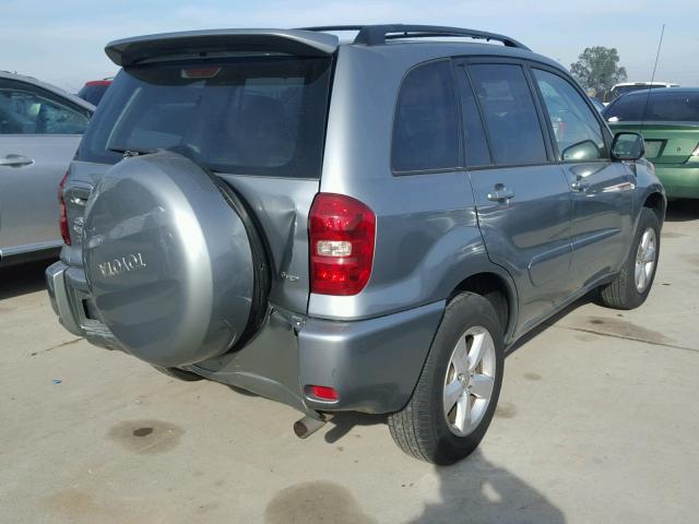 JTEHD20V150067465 - 2005 TOYOTA RAV4 SILVER photo 4