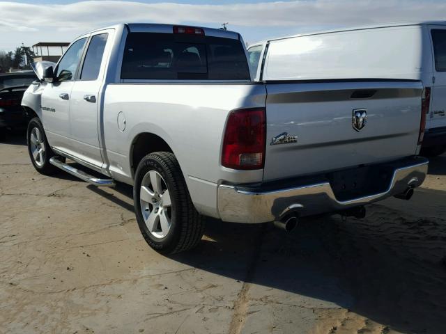 1D7RB1GT5BS564926 - 2011 DODGE RAM 1500 SILVER photo 3