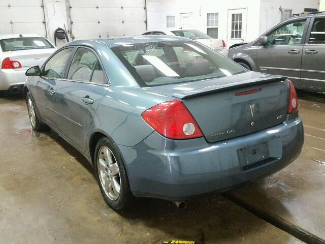 1G2ZH528654138811 - 2005 PONTIAC G6 GT GRAY photo 3