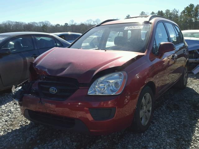 KNAFG525187173425 - 2008 KIA RONDO BASE RED photo 2