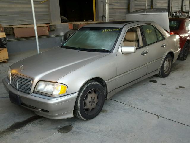 WDBHA29G2WA532105 - 1998 MERCEDES-BENZ C 280 SILVER photo 2