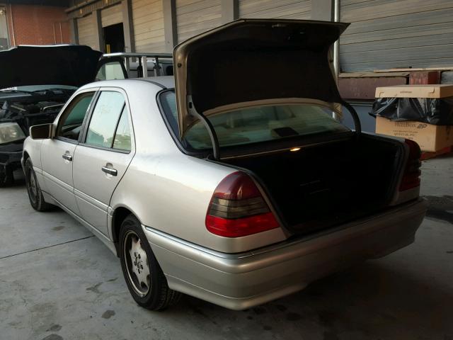 WDBHA29G2WA532105 - 1998 MERCEDES-BENZ C 280 SILVER photo 3