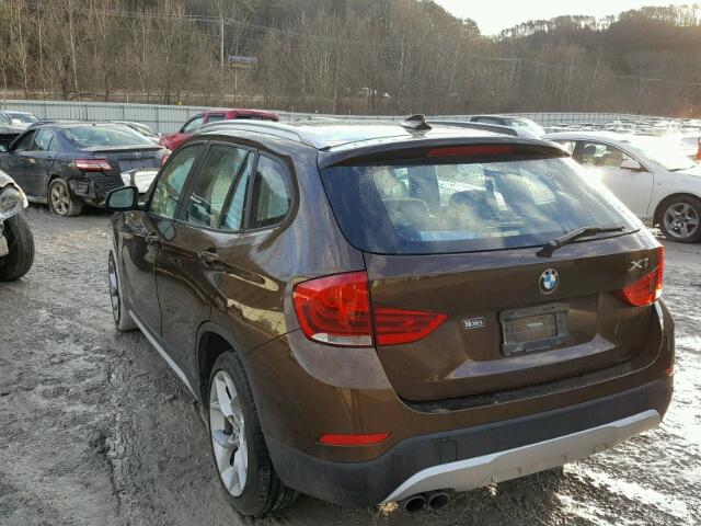 WBAVL1C54FVY34923 - 2015 BMW X1 XDRIVE2 BROWN photo 3