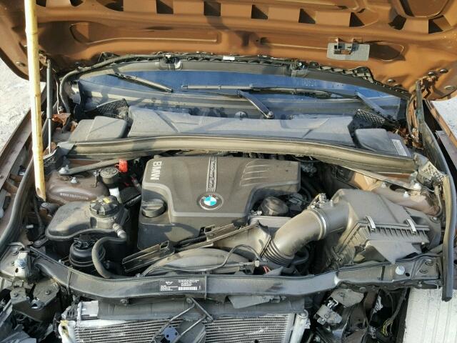 WBAVL1C54FVY34923 - 2015 BMW X1 XDRIVE2 BROWN photo 7