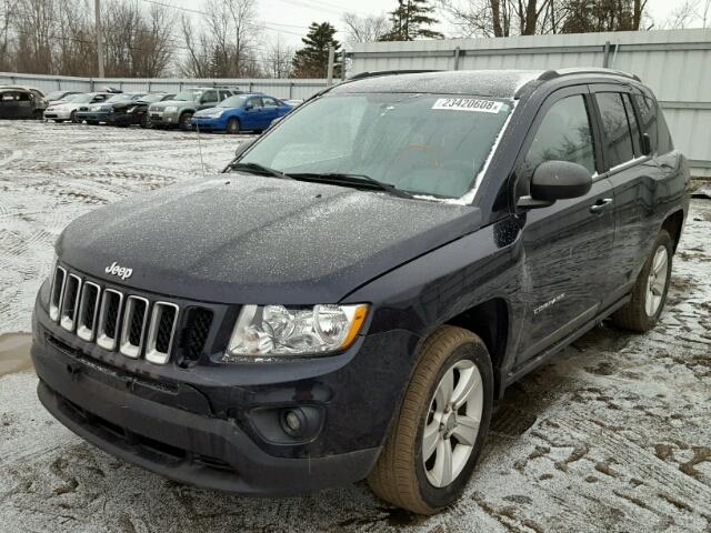 1J4NT1FA6BD176639 - 2011 JEEP COMPASS SP BLUE photo 2