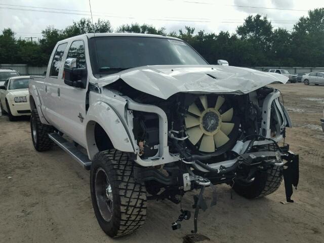 1FT7W2BT1GED36303 - 2016 FORD F250 SUPER WHITE photo 1