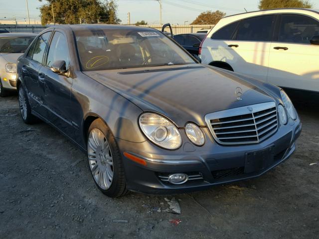 WDBUF56X08B346002 - 2008 MERCEDES-BENZ E 350 GRAY photo 1