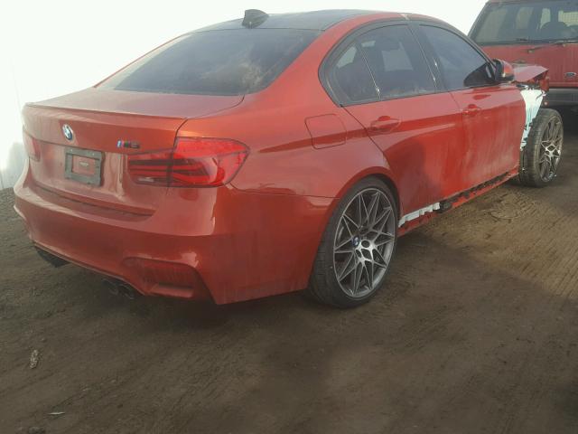 WBS8M9C50H5G84562 - 2017 BMW M3 WHITE photo 4