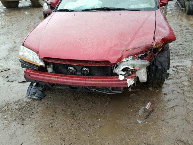 JHMCG56762C035359 - 2002 HONDA ACCORD SE MAROON photo 9