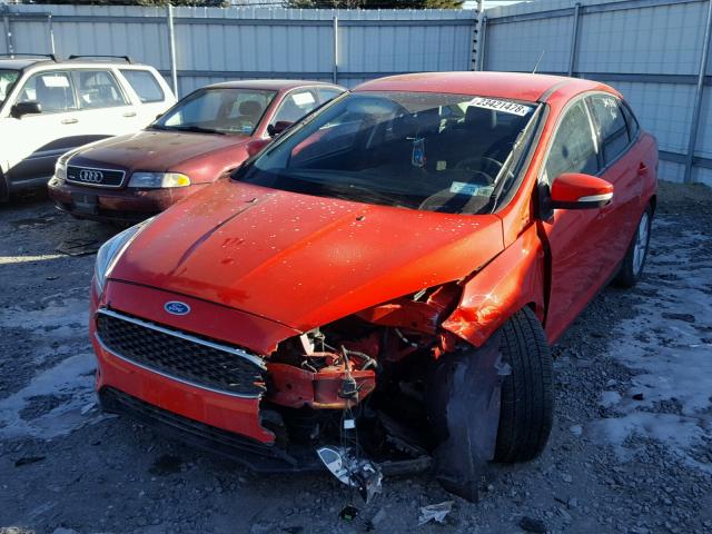 1FADP3F23FL316304 - 2015 FORD FOCUS SE RED photo 2