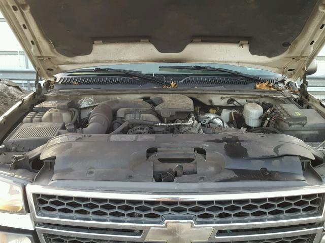 1GCHK39255E106540 - 2005 CHEVROLET SILVERADO WHITE photo 7