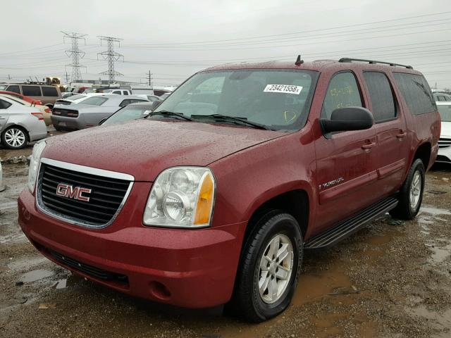 1GKFK16387J238456 - 2007 GMC YUKON XL K RED photo 2