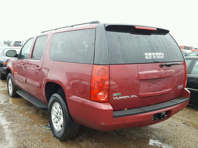 1GKFK16387J238456 - 2007 GMC YUKON XL K RED photo 3