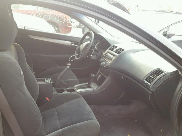 1HGCM72765A015688 - 2005 HONDA ACCORD EX BLACK photo 5