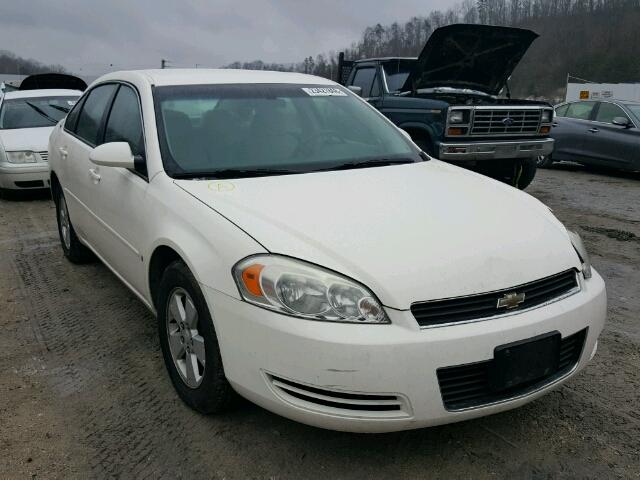 2G1WT55K469413362 - 2006 CHEVROLET IMPALA LT WHITE photo 1