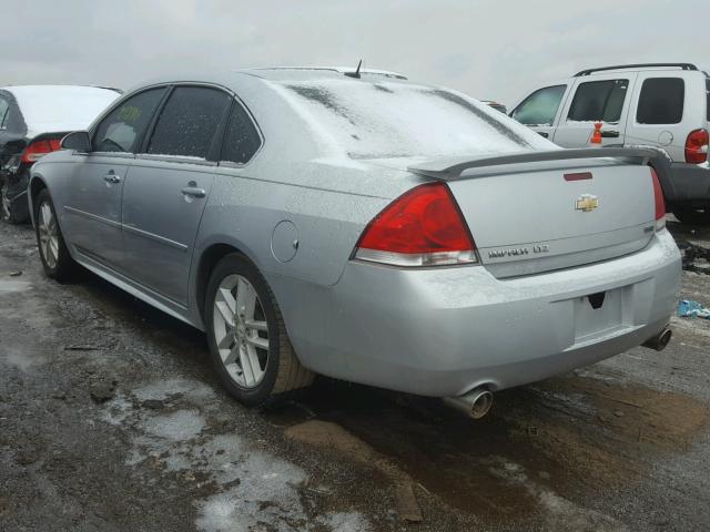 2G1WC5E39C1107647 - 2012 CHEVROLET IMPALA LTZ SILVER photo 3