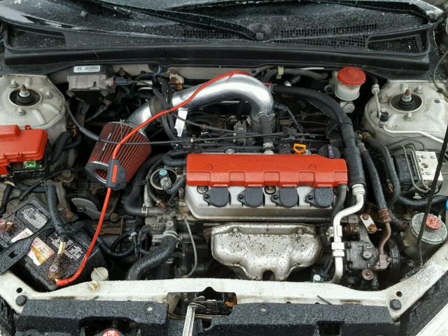 1HGEM22925L030433 - 2005 HONDA CIVIC EX ვერცხლისფერი ფოტო 7