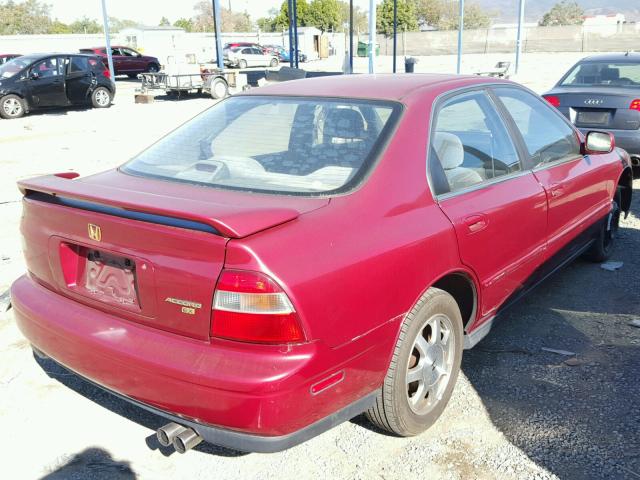 JHMCD555XRC096443 - 1994 HONDA ACCORD EX RED photo 4