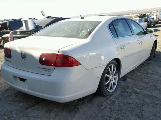 1G4HD57217U156560 - 2007 BUICK LUCERNE CX WHITE photo 4