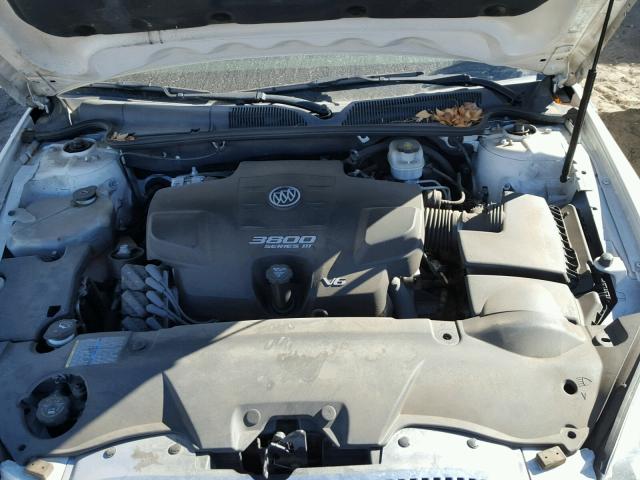 1G4HD57217U156560 - 2007 BUICK LUCERNE CX WHITE photo 7