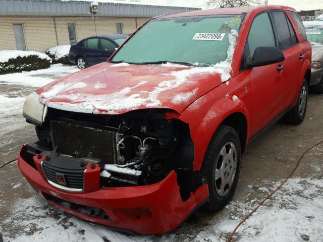 5GZCZ23D76S864228 - 2006 SATURN VUE RED photo 2