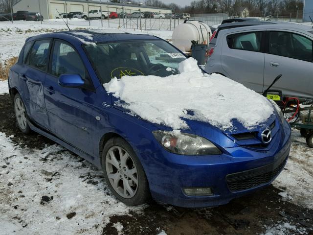 JM1BK343271715150 - 2007 MAZDA 3 HATCHBAC BLUE photo 1