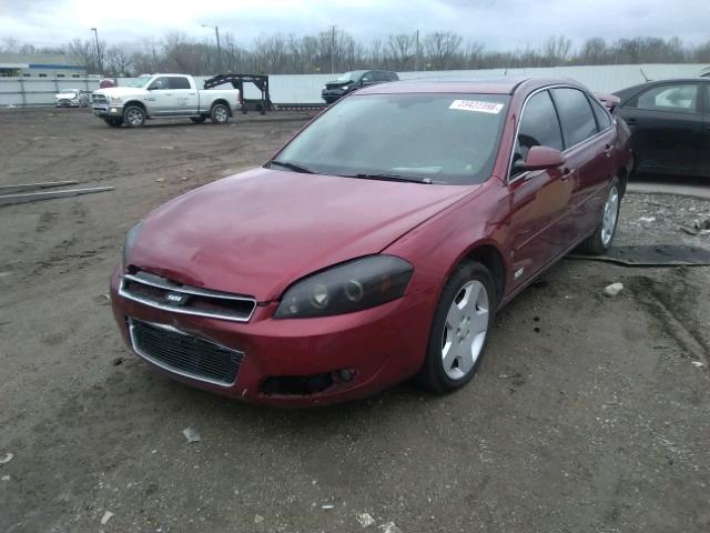 2G1WD58C479338634 - 2007 CHEVROLET IMPALA SUP 红色 照片 2
