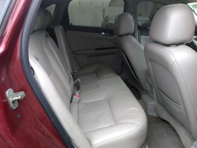 2G1WD58C479338634 - 2007 CHEVROLET IMPALA SUP 红色 照片 6