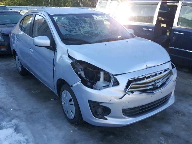 ML32F3FJ0HHF14572 - 2017 MITSUBISHI MIRAGE G4 SILVER photo 1