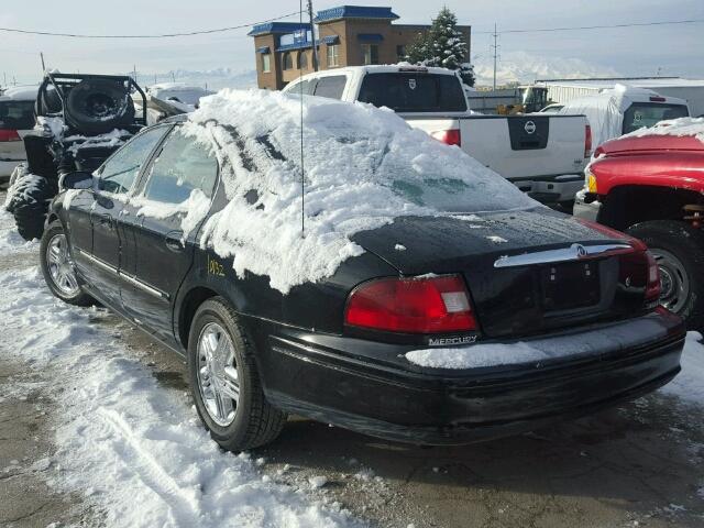 1MEFM55S6YG626773 - 2000 MERCURY SABLE LS P BLACK photo 3