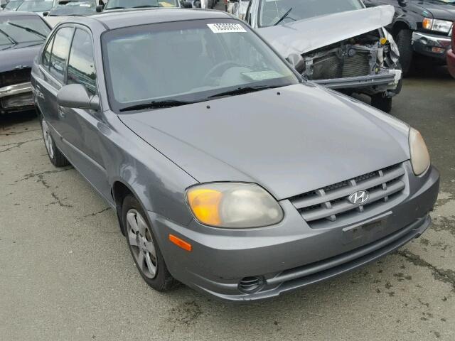 KMHCG55C85U251269 - 2005 HYUNDAI ACCENT GT GRAY photo 1