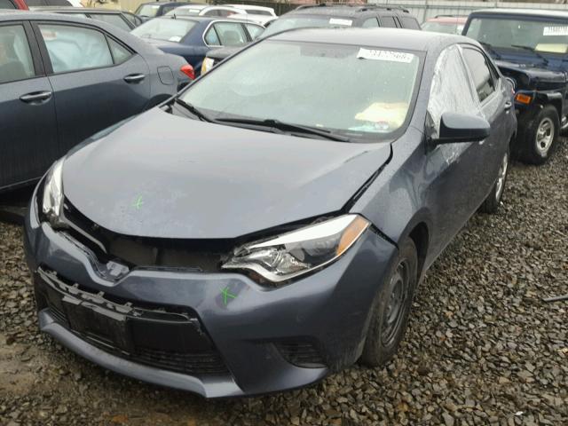 5YFBPRHE0EP163771 - 2014 TOYOTA COROLLA EC CHARCOAL photo 2