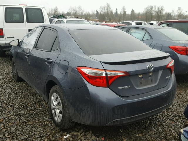 5YFBPRHE0EP163771 - 2014 TOYOTA COROLLA EC 石墨色 照片 3