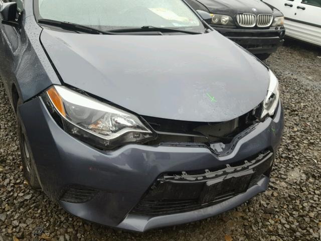 5YFBPRHE0EP163771 - 2014 TOYOTA COROLLA EC 石墨色 照片 9