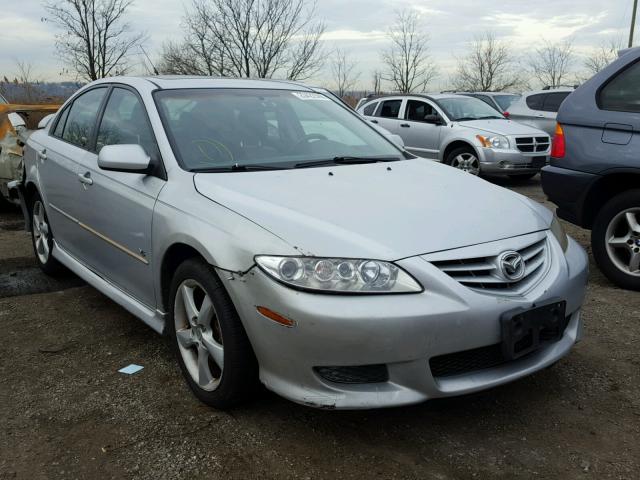 1YVHP84D855M22628 - 2005 MAZDA 6 S SILVER photo 1